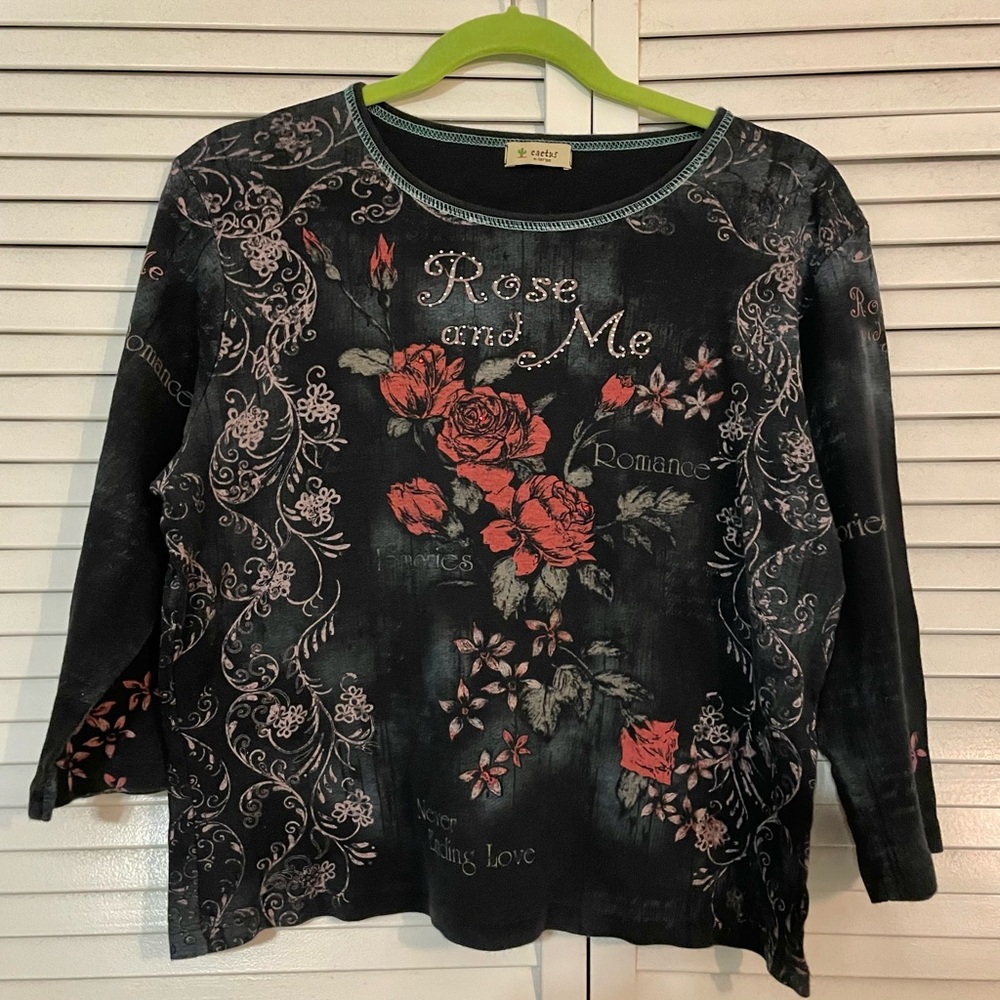 Rose and Me Y2K Shirt